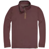 'Dakota Grizzly' Men's Dash 1/4 Zip Pullover - Sangria
