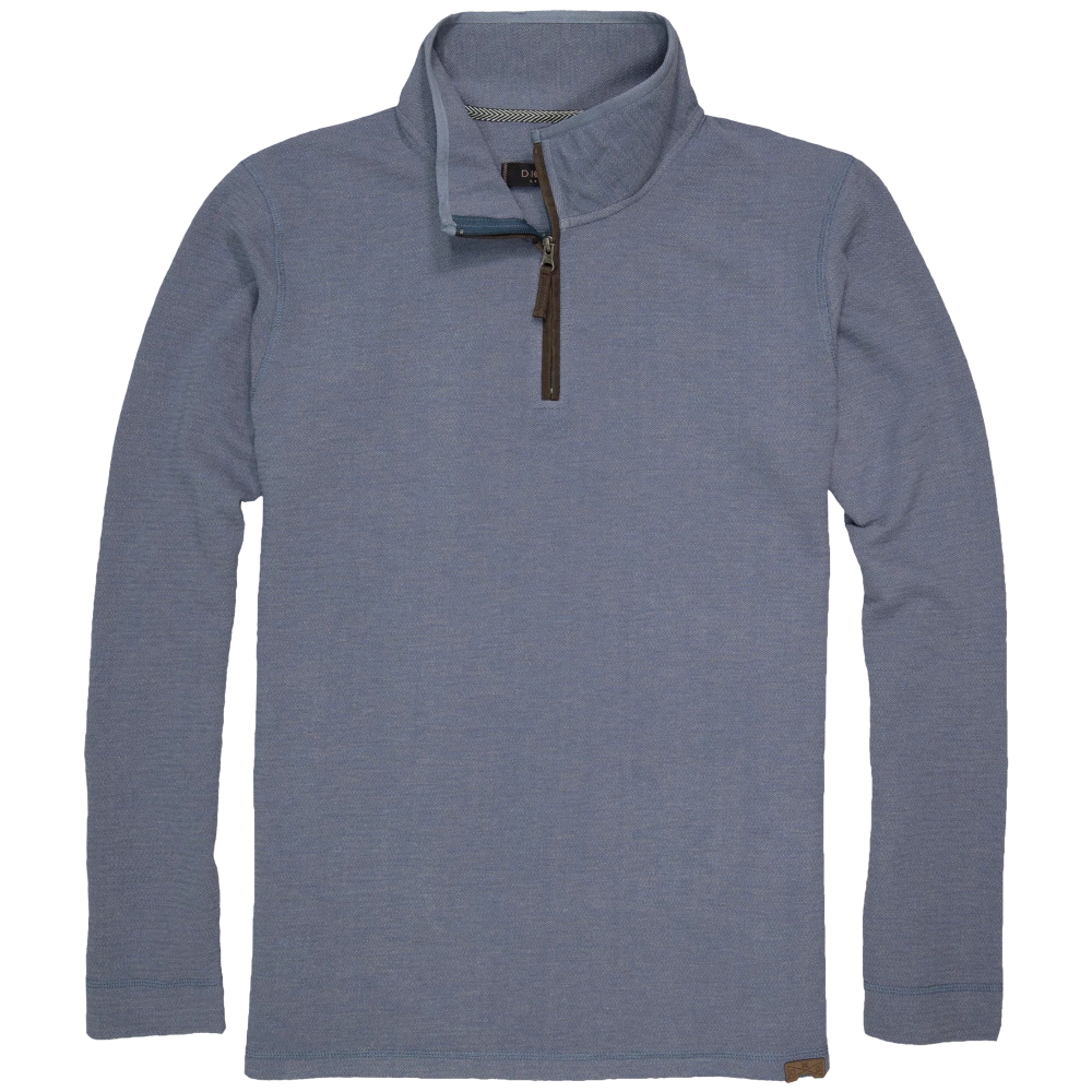 'Dakota Grizzly' Men's Dash 1/4 Zip Pullover - Marine 3 'Dakota Grizzly' Men's Dash 1/4 Zip Pullover - Marine