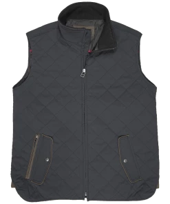 'Dakota Grizzly' Nolan Vest - Obsidian Men