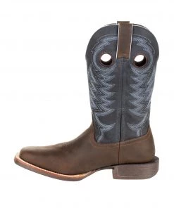 'Durango' Men's 12" Rebel Pro™ Denim Blue Western Square Toe - Brown / Denim 15 'Durango' Men's 12