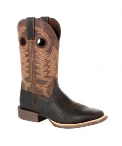 'Durango' Men's 12" Rebel Pro™ Dark Bay Western Square Toe - Brown / Dark Bay 14 'Durango' Men's 12
