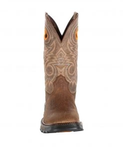 'Durango' Men's 11" Maverick XP Western Work Square Toe - Brown / Tan 13 'Durango' Men's 11