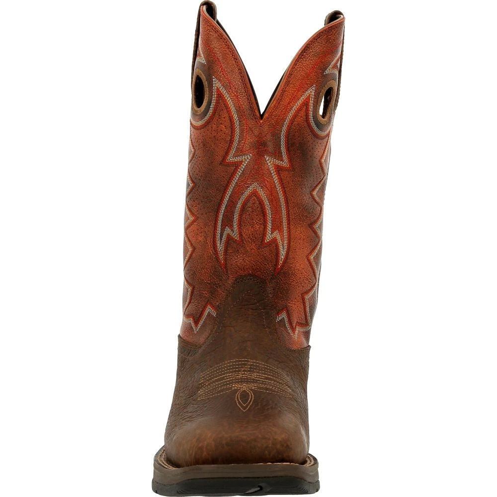 'Durango' Men's 12" REBEL Western Square Toe - CIMARRON BROWN 6 'Durango' Men's 12" REBEL Western Square Toe - CIMARRON BROWN