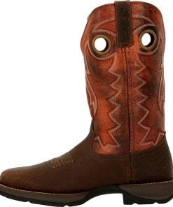 'Durango' Men's 12" REBEL Western Square Toe - CIMARRON BROWN 13 'Durango' Men's 12