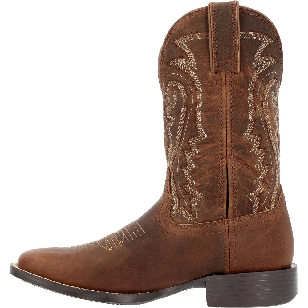 'Durango' Men's 11" Westward Square Toe - PRAIRIE BROWN 3 'Durango' Men's 11" Westward Square Toe - PRAIRIE BROWN
