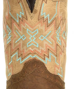 'Double H' Men's 11" Clem EH SR Western Work - Tan / White 13 'Double H' Men's 11