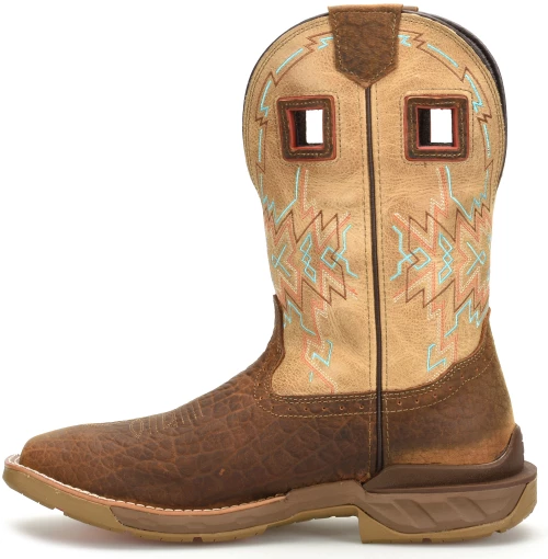 'Double H' Men's 11" Clem EH SR Western Work - Tan / White 9 'Double H' Men's 11" Clem EH SR Western Work - Tan / White