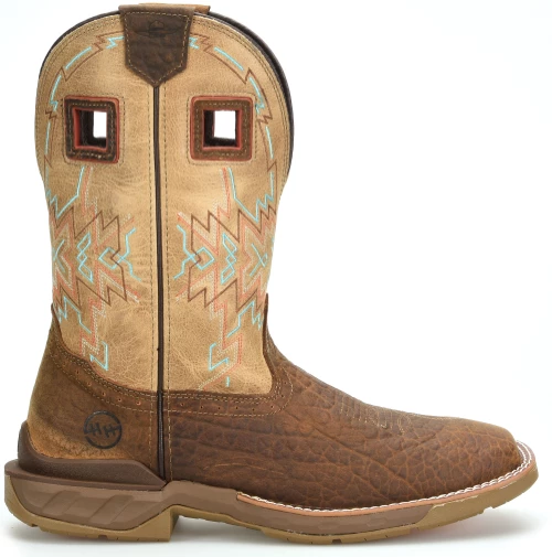 'Double H' Men's 11" Clem EH SR Western Work - Tan / White 3 'Double H' Men's 11" Clem EH SR Western Work - Tan / White