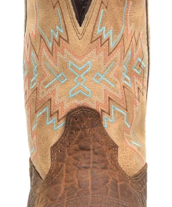 'Double H' Men's 11" Clem EH SR Western Work - Tan / White 12 'Double H' Men's 11