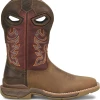 'Double H' Men's 11" Alridge Phantom Rider EH Western Square Toe - Brown