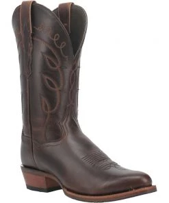 Dan Post Boot Co 'Dan Post' Men's 12" Woodrow Western Round Toe - Chocolate