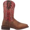 Dan Post Boot Co 'Dan Post' Men's 11" Killeen Western Square Toe - Tan / Red