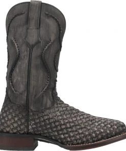 Dan Post Boot Co 'Dan Post' Men's 12" Stanley Western Square Toe - Black