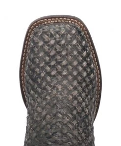 Dan Post Boot Co 'Dan Post' Men's 12" Stanley Western Square Toe - Black