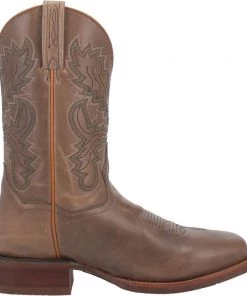 Dan Post Boot Co 'Dan Post' Men's 11" Cogburn Western Square Toe - Taupe
