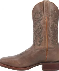 Dan Post Boot Co 'Dan Post' Men's 11" Cogburn Western Square Toe - Taupe 15 Dan Post Boot Co 'Dan Post' Men's 11