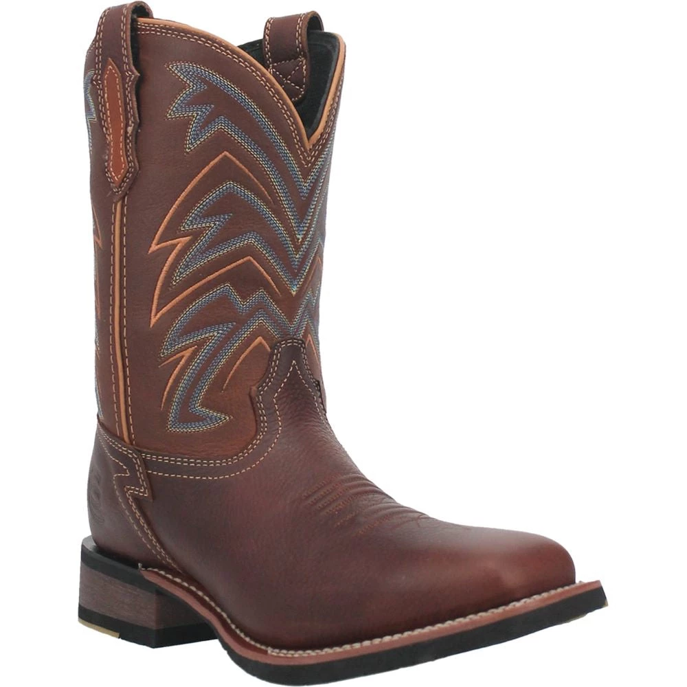 Dan Post Boot Co 'Dan Post' Men's 11" Arrowhead Western Square Toe - Chocolate 9 Dan Post Boot Co 'Dan Post' Men's 11" Arrowhead Western Square Toe - Chocolate
