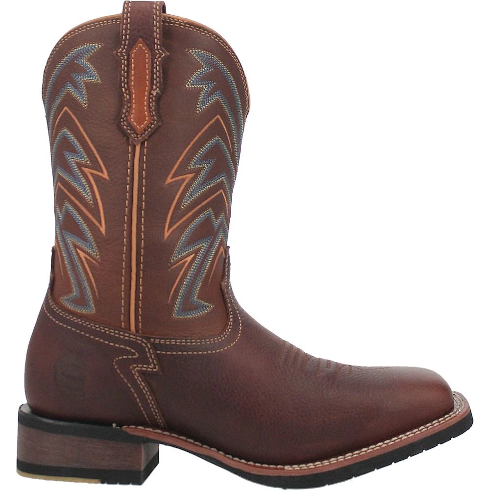 Dan Post Boot Co 'Dan Post' Men's 11" Arrowhead Western Square Toe - Chocolate 3 Dan Post Boot Co 'Dan Post' Men's 11" Arrowhead Western Square Toe - Chocolate