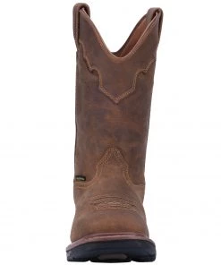 Dan Post Boot Co ‘Dan Post’ Men’s 11” Blayde Leather WP Western Work - Saddle Tan