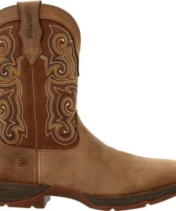 'Durango' Women's Lady Rebel Western EH Comp Toe - Dusty Brown