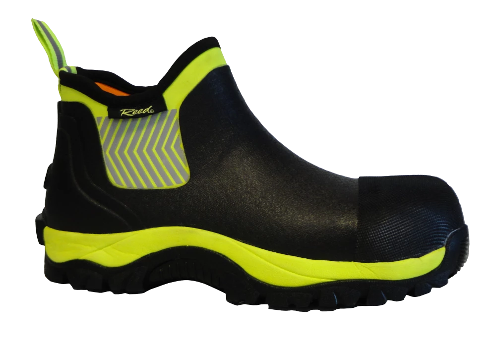 Reed Boots Bagman Industries 'Reed' Men's High Viz Romeo Insulated EH WP Comp Toe - Black 3 Reed Boots Bagman Industries 'Reed' Men's High Viz Romeo Insulated EH WP Comp Toe - Black