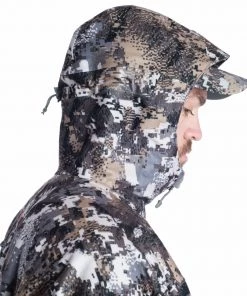 SITKA WEAR AND EQUIPMENT 'Sitka' Men's Downpour Jacket - Elevated II : Whitetail