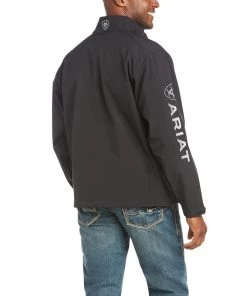 'Ariat' Men's Logo 2.0 Softshell Jacket - Black