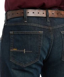 'Ariat' Men's Rebar M5 Slim Straight Leg - Blackstone 9 'Ariat' Men's Rebar M5 Slim Straight Leg - Blackstone