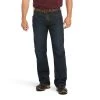 'Ariat' Men's Rebar M5 Slim Straight Leg - Blackstone 2 'Ariat' Men's Rebar M5 Slim Straight Leg - Blackstone