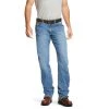 'Ariat' Men's Rebar M4 Relaxed DuraStretch Boot Cut - Blue Haze