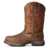 'Ariat' Women's 10" Anthem Comp Toe - Brown 2 'Ariat' Women's 10" Anthem Comp Toe - Brown
