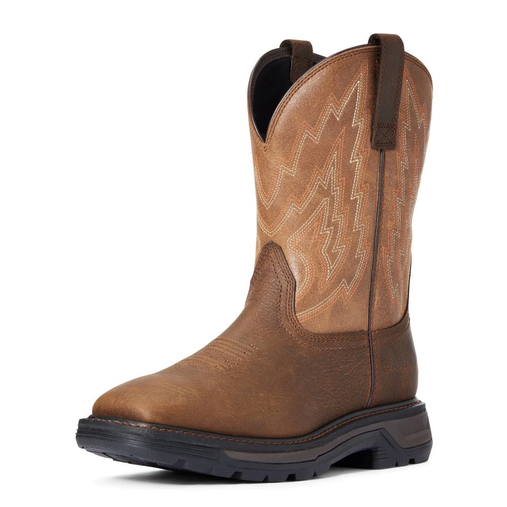 'Ariat' Men's Big Rig EH WP Soft Toe - Rye Brown 7 'Ariat' Men's Big Rig EH WP Soft Toe - Rye Brown