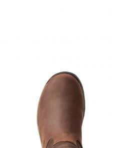 'Ariat' Women's 11" Terrain WP Pull On - Brown