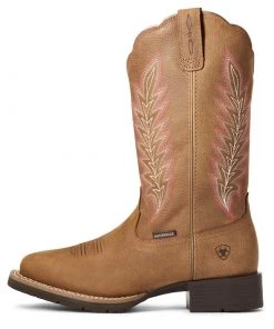'Ariat' Women's 11" Hybrid Ramble WP Western - Pebble Tan