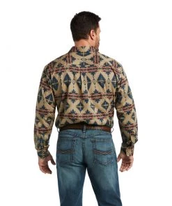 'Ariat' Men's Tobias Classic Button Down - Bedouin Trail