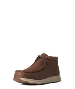 'Ariat' Men's Spitfire WP Moc Toe - Reliable Brown