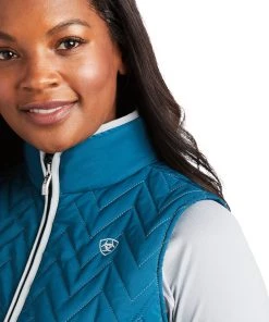 'Ariat' Women's Ashley Insulated Vest - Eurasian Teal 7 'Ariat' Women's Ashley Insulated Vest - Eurasian Teal