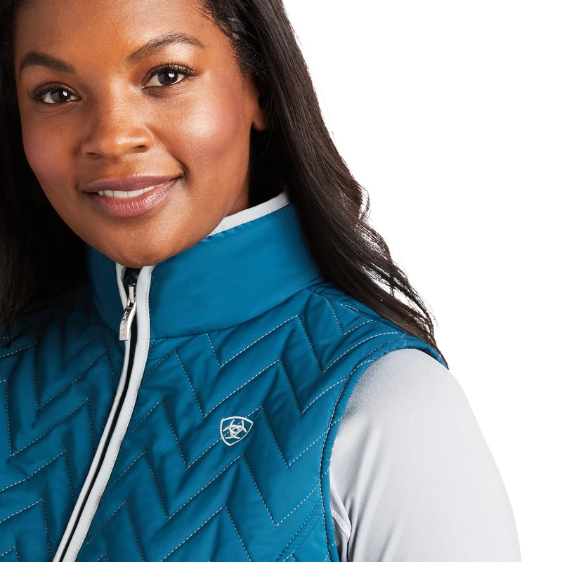 'Ariat' Women's Ashley Insulated Vest - Eurasian Teal 5 'Ariat' Women's Ashley Insulated Vest - Eurasian Teal