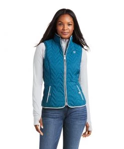 'Ariat' Women's Ashley Insulated Vest - Eurasian Teal