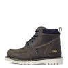 'Ariat' Women's 6" Rebar Wedge Moc Toe WP Soft Toe - Steel Grey 1 'Ariat' Women's 6" Rebar Wedge Moc Toe WP Soft Toe - Steel Grey