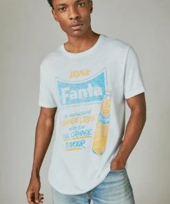 Lucky Brand Jeans 'Lucky Brand' Men's Fanta Graphic Tee - Skyway
