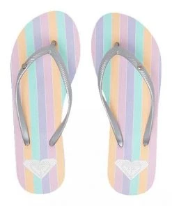 'Roxy' Women's Bermuda Print Sandal - White Multi