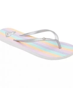 'Roxy' Women's Bermuda Print Sandal - White Multi