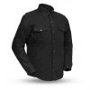 'First Manufacturing' Men's Equalizer Denim Jacket - Black 1 'First Manufacturing' Men's Equalizer Denim Jacket - Black