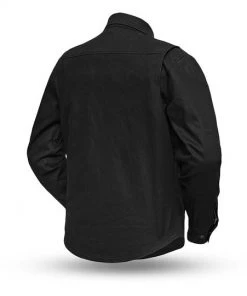 'First Manufacturing' Men's Equalizer Denim Jacket - Black