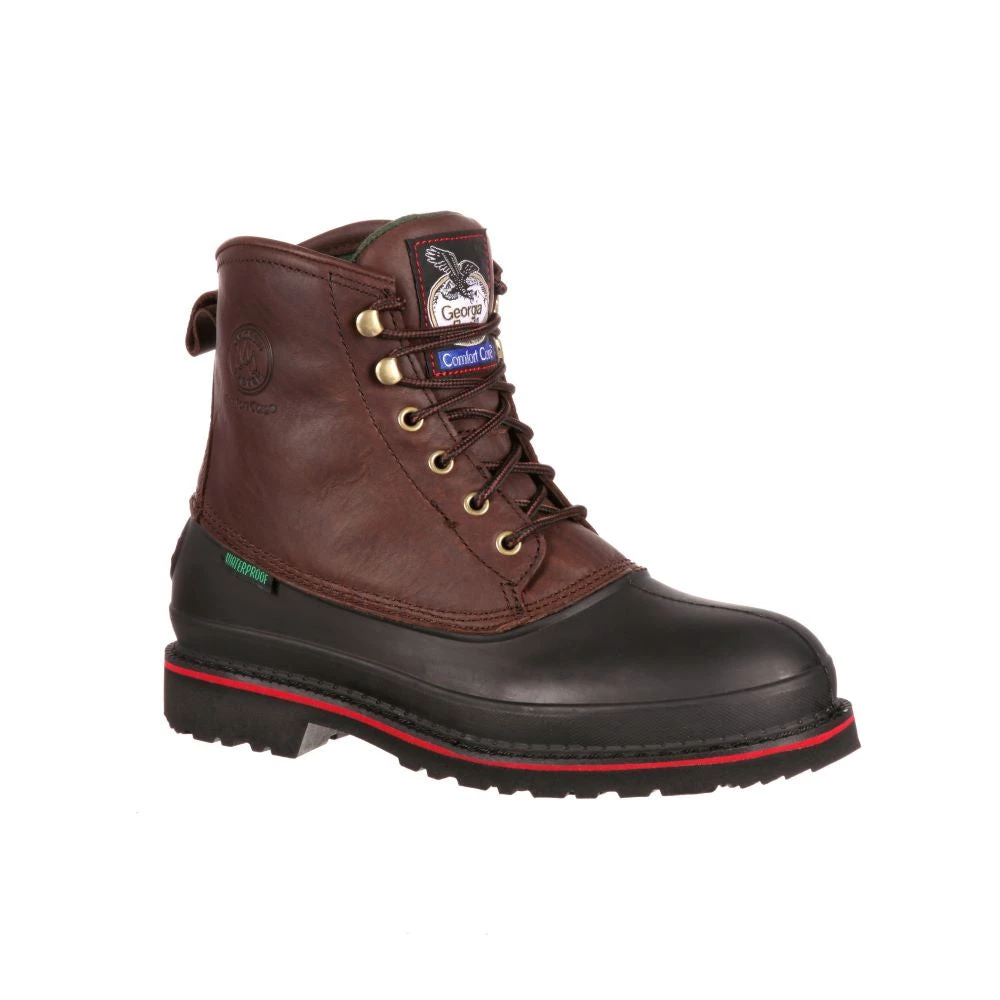 'Georgia Boots' Men's 6" Muddog EH WP Steel Toe - Dark Chocolate 7 'Georgia Boots' Men's 6" Muddog EH WP Steel Toe - Dark Chocolate