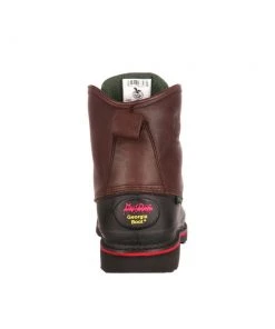 'Georgia Boots' Men's 6" Muddog EH WP Steel Toe - Dark Chocolate 10 'Georgia Boots' Men's 6