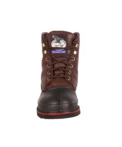 'Georgia Boots' Men's 6" Muddog EH WP Steel Toe - Dark Chocolate