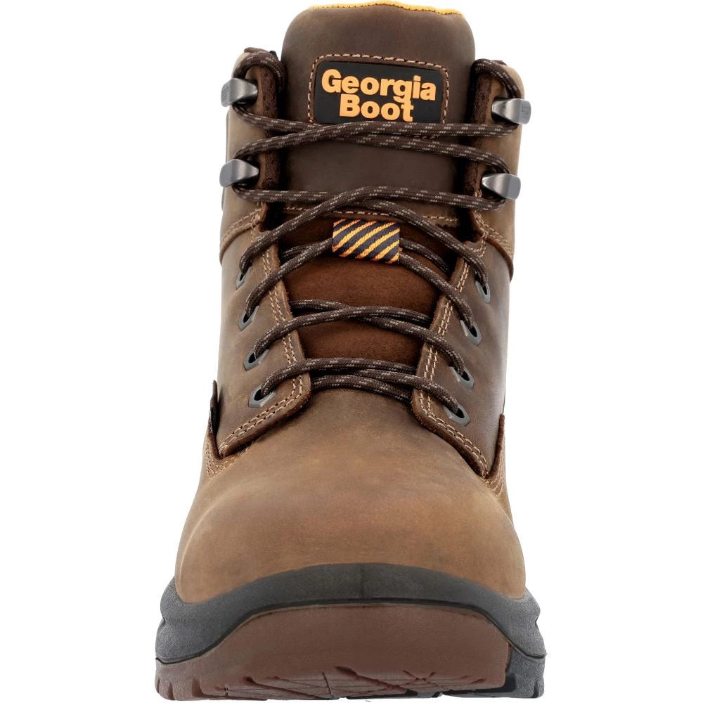 'Georgia Boots' Men's 6" OT EH WP Alloy Toe - Brown 4 'Georgia Boots' Men's 6" OT EH WP Alloy Toe - Brown