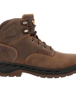 'Georgia Boots' Men's 6" OT EH WP Alloy Toe - Brown